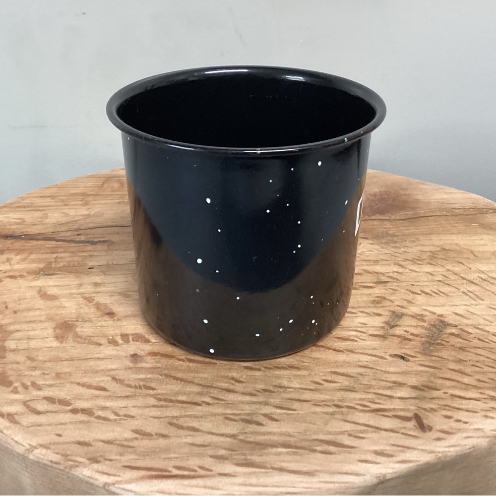 Chattanooga Themed Souvenir Black Tin / Metal Coffee Mug / Cup - Excellent - Picture 5 of 11